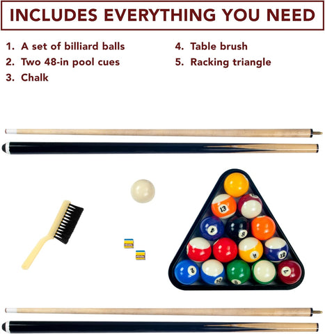 Pendleton 6-ft Portable Pool Table - Driftwood Finish with Burgundy Felt Pendleton 6-ft Portable Pool Table - Driftwood Finish with Burgundy Felt