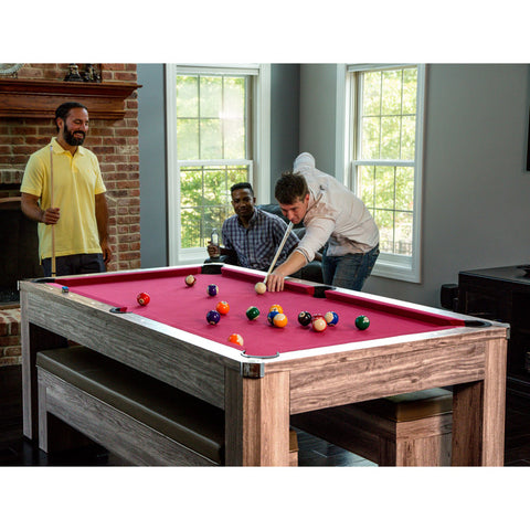 Newport 7ft Pool Table (Non-Slate) -Light Oak Newport 7ft Pool Table (Non-Slate) -Light Oak