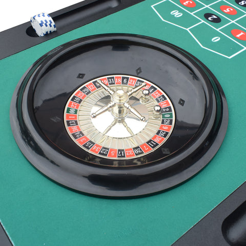 Monte Carlo 48-in Roulette Table 4-in-1 Casino Multi-Game Set - Black Monte Carlo 48-in Roulette Table 4-in-1 Casino Multi-Game Set - Black