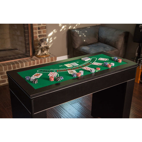 Monte Carlo 48-in Roulette Table 4-in-1 Casino Multi-Game Set - Black Monte Carlo 48-in Roulette Table 4-in-1 Casino Multi-Game Set - Black
