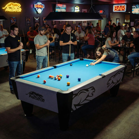 Predator 7ft Apex Coin-Op Pool Table (Call in for price)
