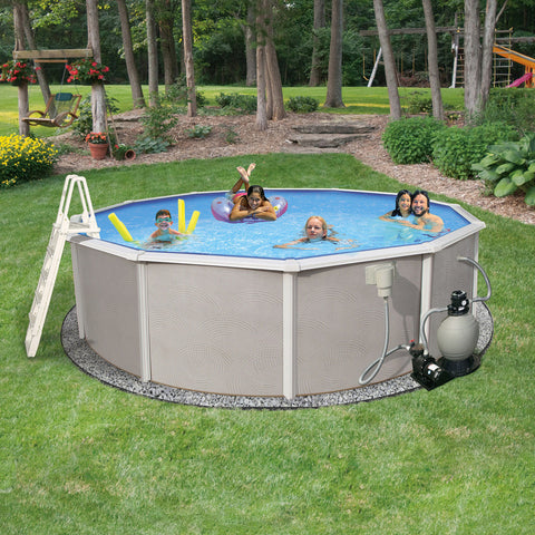 Belize Round Above Ground Pool