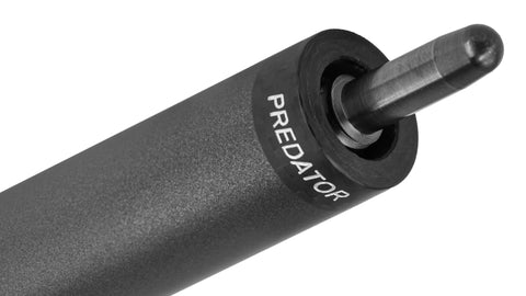 Predator P3 Metallic Grey Pool Cue - Leather Luxe Wrap