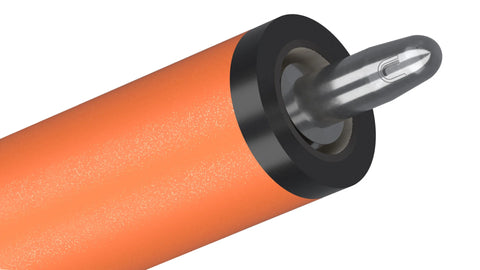 Predator Air Rush Flare Orange Jump Cue - Sport Wrap