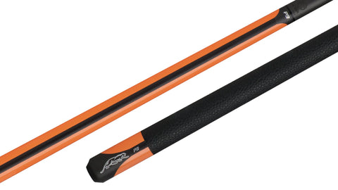 Predator P3 Flare Orange Pool Cue - Leather Luxe Wrap