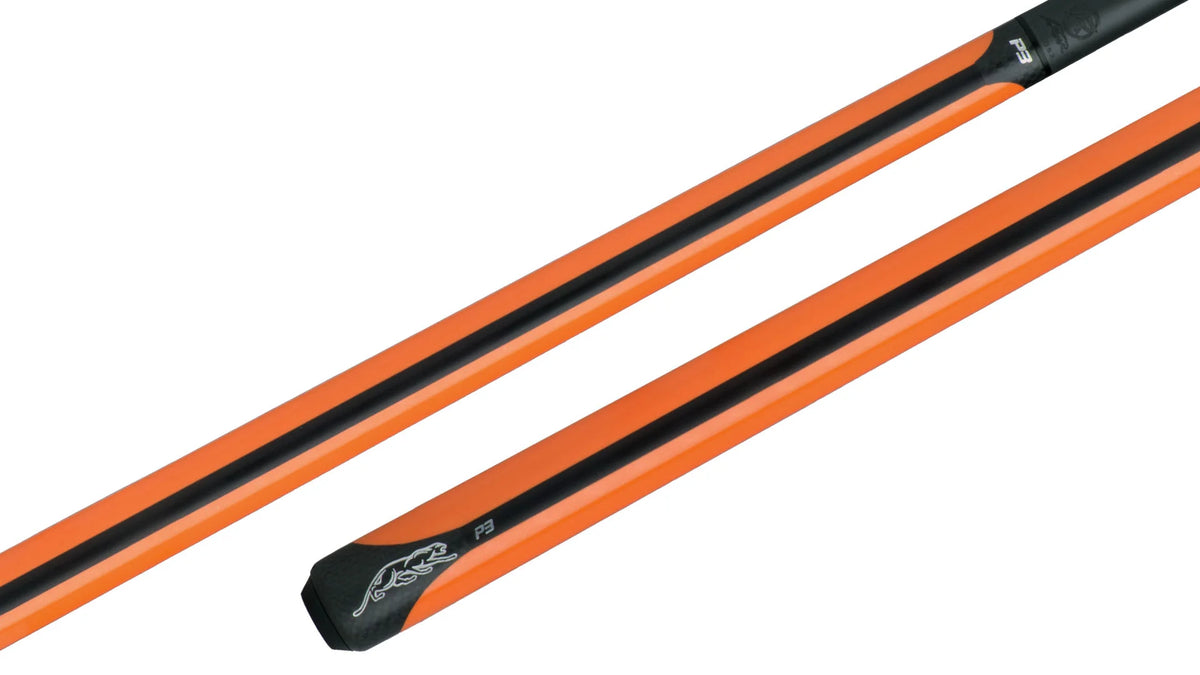 Predator P3 Flare Orange Pool Cue - No Wrap
