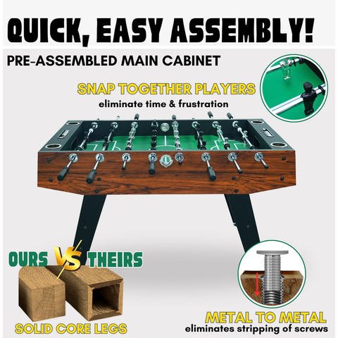The Avenger 56" Foosball Table