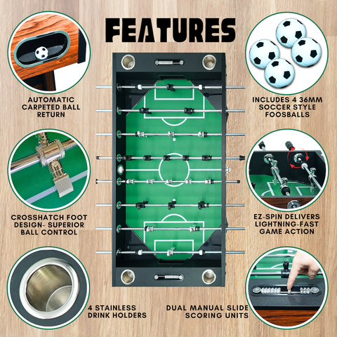 The Avenger 56" Foosball Table