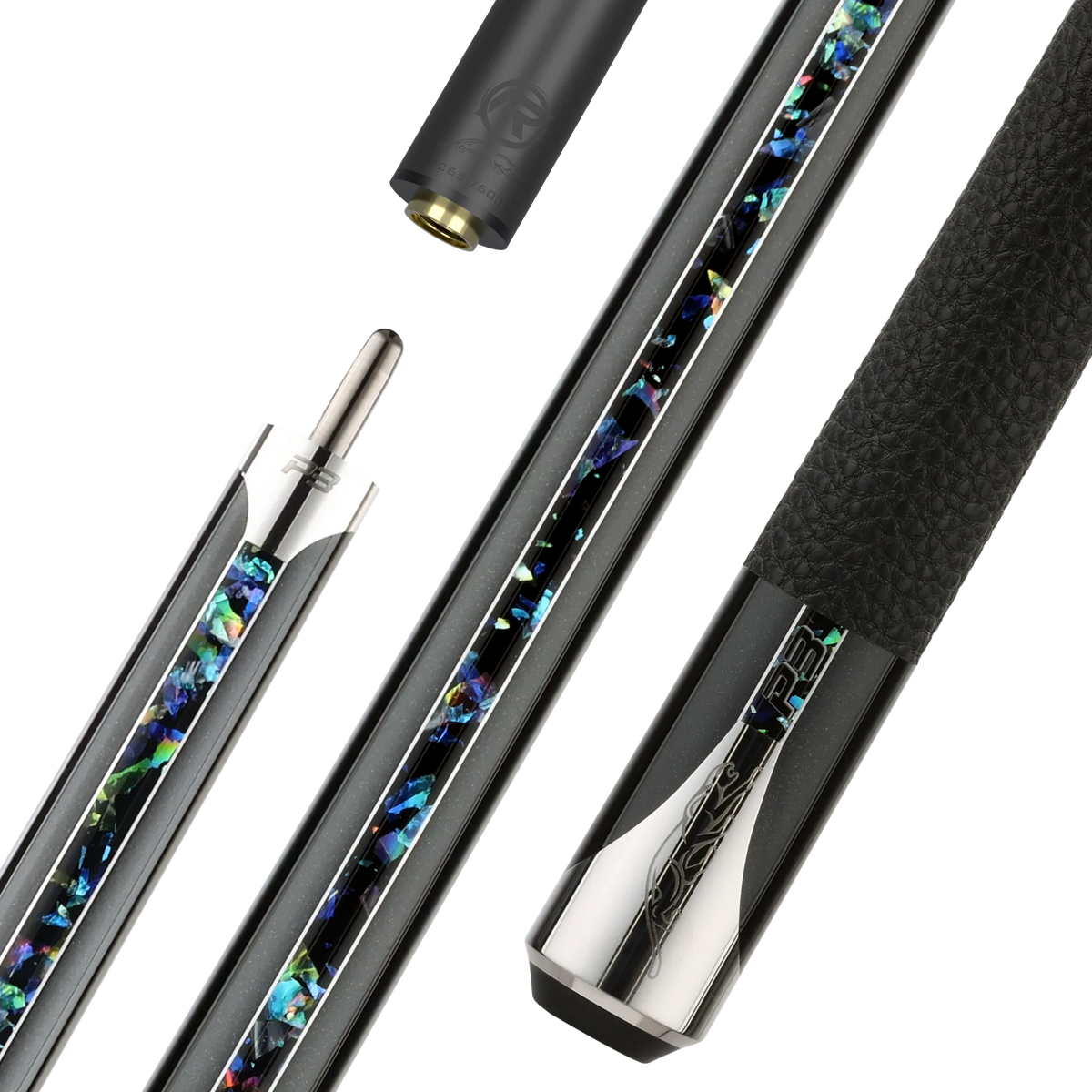 Predator P3 Galaxy Pool Cue with Leather -Leather Wrap