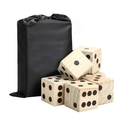 High Roller Yard Dice Set with Wooden Dice