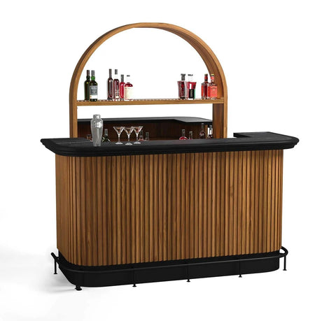 PROHIBITION 84" COCKTAIL BAR