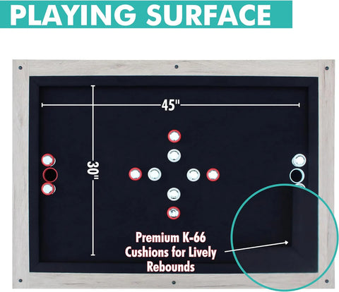 Badda Bing 54'' Bumper pool table