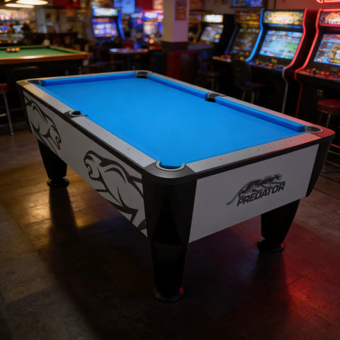 Predator 7ft Apex Coin-Op Pool Table (Call in for price)
