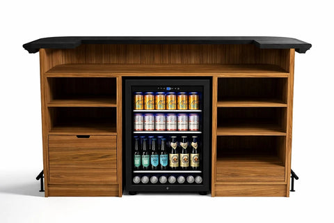 PROHIBITION 84" COCKTAIL BAR