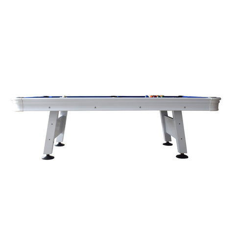 Alpine 8ft Outdoor Pool Table with Aluminum Rails & Waterproof Felt (Slate)