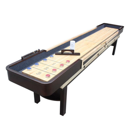 Merlot 9' Shuffleboard Table in Espresso