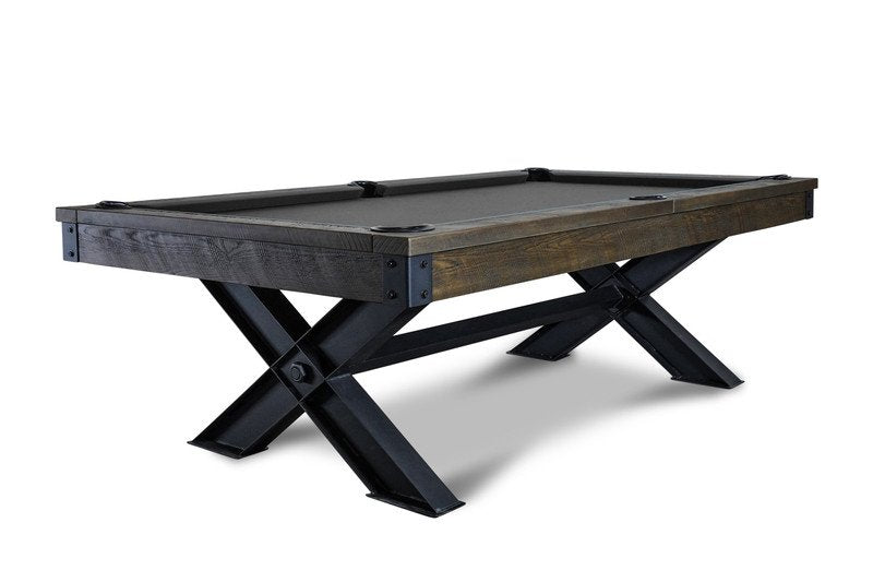 Portland 8' Slate Pool table w/Dining Top Option