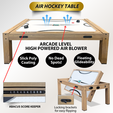 The Transformer 7' 4 in 1 Multi-Game Table