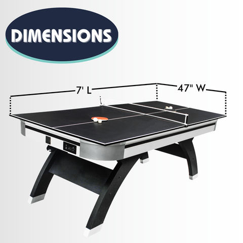 Slap Shot 7' air hockey table