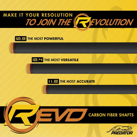 Predator P3 Flare Orange Pool Cue - Leather Luxe Wrap