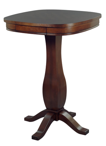 Signature Pub Table with Chess Inlay - Walnut