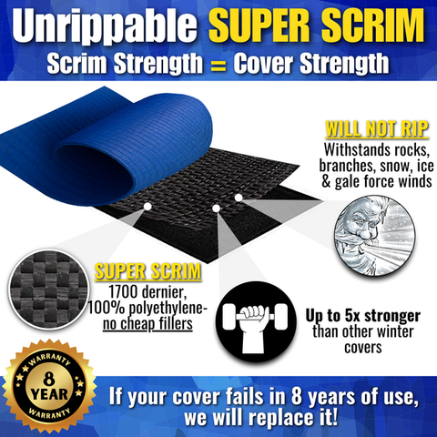 Unrippable Premium Winter Covers - Round